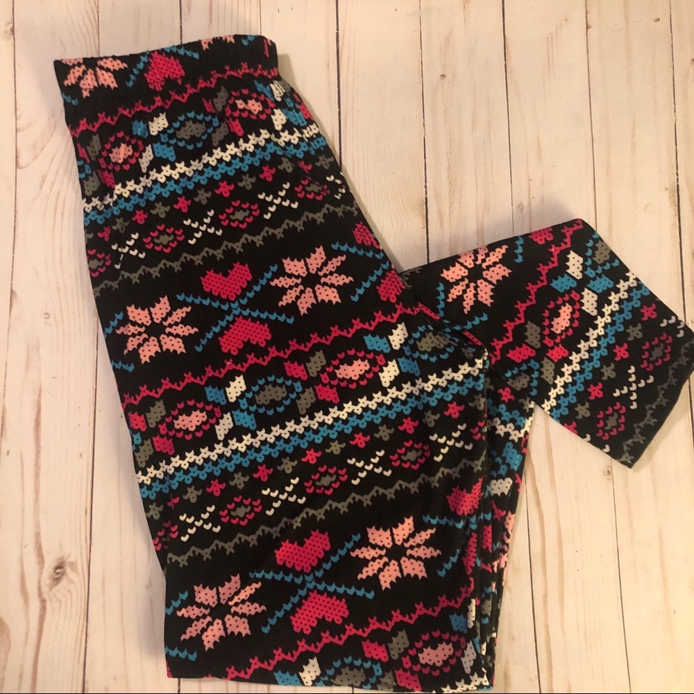 Agnes & Dora Digital Snowflake Large Leggings